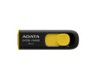 ADATA 64GB DashDrive UV128 czarno-żółty (USB 3.1) - 403509 - zdjęcie 1
